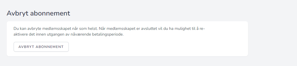 Utmelding: Trykk på brukernavn